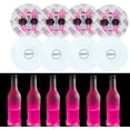thumbnail image 5 of LINLIN LED Coaster, Light Up Coaster LED Car Coasters Waterproof Acrylic Beer Cocktail Coasters for Parties Weddings Bar Christmas Home Pub, 5 of 8
