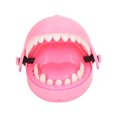 thumbnail image 3 of Dentist Teeth Toys, Eco Friendly Parent Child Interactive Interesting Reusable Biting Finger Games Stress Relieving  For Kids Pink, 3 of 8