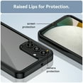 thumbnail image 6 of ShellTech Crystal Case for Samsung Galaxy A15 5G Slim Thin Soft TPU Bumper & Hard PC Back Shockproof Scratch Resistant Protective Phone Case for Galaxy A15,Black, 6 of 8