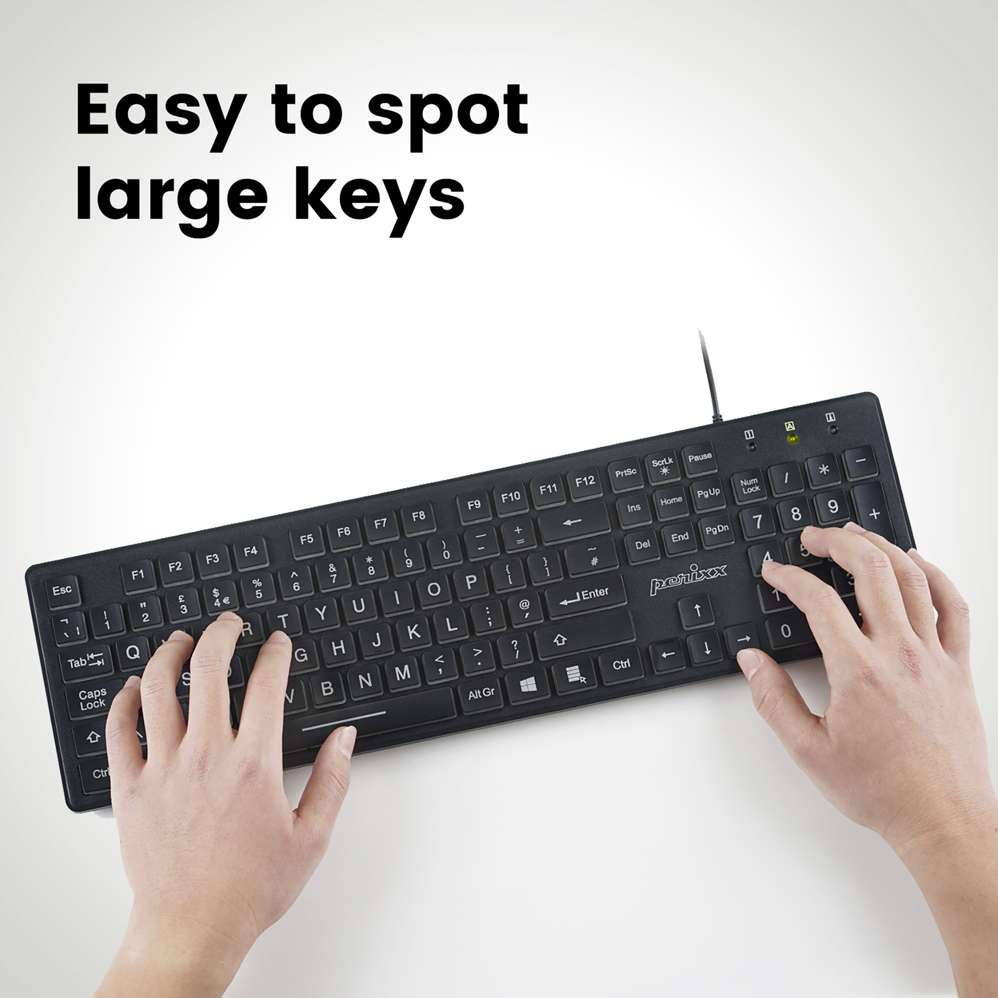 Perixx Periboard-317 Wired Backlit USB Keyboard photo 3