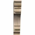 thumbnail image 2 of Ekena Millwork 4"W x 20"D x 28"H Westlake Craftsman Rough Sawn Bracket, Western Red Cedar, 2 of 4