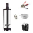 thumbnail image 3 of Yesfashion DC 12V Electric Submersible Pump Stainless Steel Submersible Pump for Water Diesel Oil, 3 of 6