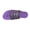 Purple, variant on Summer Large Size New Fish Mouth Line Wind Drill Outside To Wear Flat Beach Female Slippers Sandals for Women 2025 Hot Pink 39
