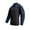 Blue, variant on Rain Jacket Men Waterproof with Pockets Plus Size Solid Color Long Sleeve Casual Outdoor Tactical Training Jacket Black XXL