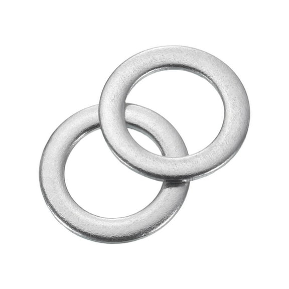80Pcs 304 Stainless Steel Flat Washers, M5x8x0.5mm Ultra Thin Flat Spacers