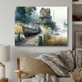 thumbnail image 2 of Designart Charming Boat House II Canvas Wall Art, 2 of 5