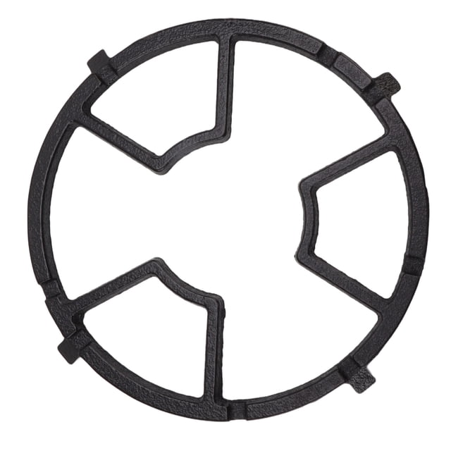 Gas Stove Rack, Gas Stove Wok Bottom Groove Design Safe Controlled Heating Range Durable Stable for Frying Pan for Black Steel Pan