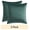 Green, variant on Holiday Time 18" x 18" Red Velvet Decorative Pillow