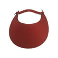 thumbnail image 2 of Top Headwear Visière en Tissu Mousse - Rouge, 2 of 2