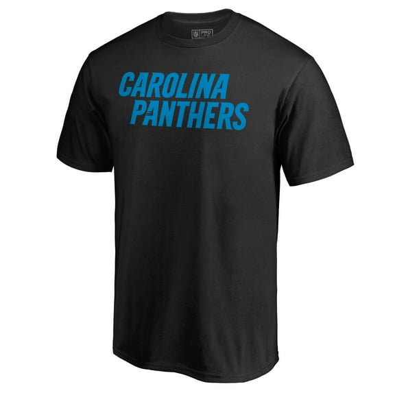 Men's Black Carolina Panthers Wordmark T-Shirt
