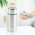 thumbnail image 3 of Wweixi Salière et Poivrière en Acier Inoxydable Durable et Réutilisable Argent Facile 1Ensemble, 3 of 6