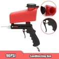 thumbnail image 2 of Portable Handheld Air Compressor Speed Sand Gun Blaster Sand Blasting 1/4 in, 2 of 12
