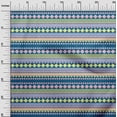 thumbnail image 3 of oneOone Cotton Silk Blue Fabric Geometrical Sewing Craft Projects Fabric Prints By Yard 42 Inch Wide, 3 of 4