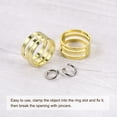 thumbnail image 5 of Uxcell 2Pcs Jump Ring Opening Tool Brass Circle Open and Close Tools for DIY Making Supplies Repair Gold, 5 of 5