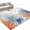 Blue, variant on 5'x7' Area Rugs, Orange Navy Blue Coral Indoor Outdoor Area Rug for Living Room Bedroom, Summer Beach Coastal Rustic Washable Bathroom Rugs Kitchen Floor Carpet Mats Home Decor Aesthetic