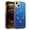 Blue, variant on for iPhone 15 Plus Case Magnetic Ultra Slim Plating Design, TPU + PC Hybrid Shockproof Anti-Scratch Back Cover, Lightweight Drop Protective Phone Case Cover for iPhone 15 Plus, White