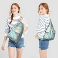 thumbnail image 2 of Rustic Hippie Sling Backpack – Lightweight Shoulder Bag for Daily Use, 2 of 4