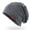 Gray, variant on Beanie for Men and Women, Cuffed Knitted Fleece Lined Soft Warm Running Cycling Ski Hats Stocking Beanies Skull Cap