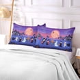 thumbnail image 7 of GZHJMY Funny Halloween Costume Party Pillowcase Plush Pillowcase for Hair and Skin, Soft Standard Size Pillow Cases Zippered Queen Pillow Case Set of 1-20x40in Home Decor, 7 of 7