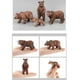 thumbnail image 2 of Conjunto de juguete de de modelo de oso de simulación de plástico, juguete de aprendizaje de ciencia de la naturaleza temprana para niñ Hugo Juguete animal figurines, 2 of 10