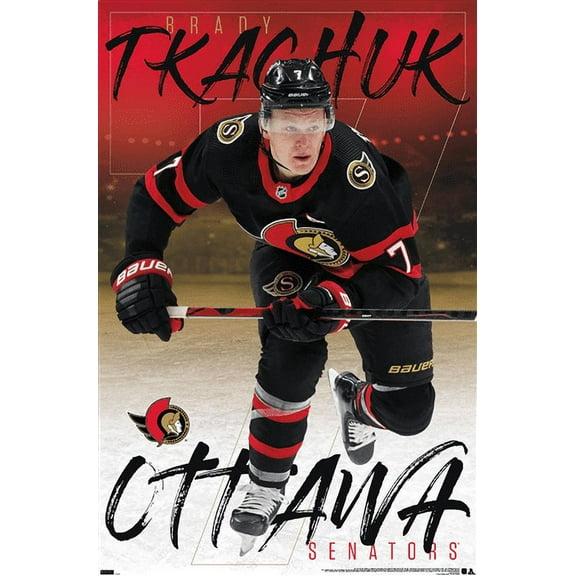 NHL Ottawa Senators - Brady Tkachuk 21 Wall Poster, 22.375" x 34"