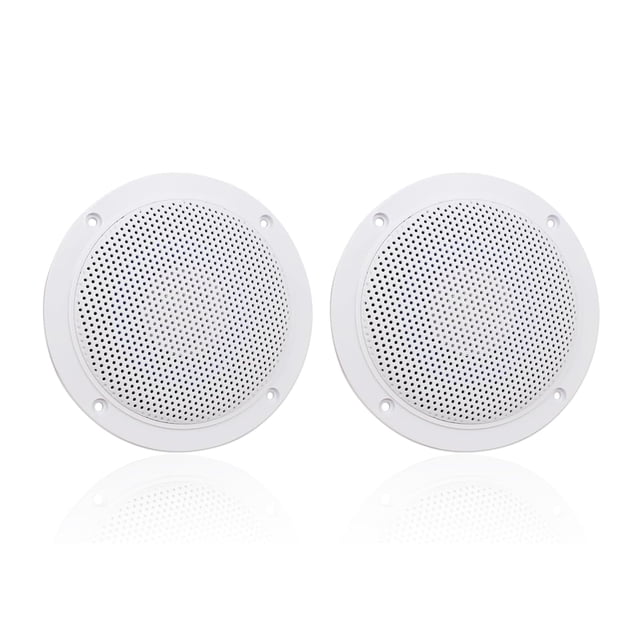 Altavoces de techo Marine Herdio de 4 pulgadas y 160 W, resistentes al agua, Wh