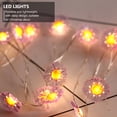 thumbnail image 5 of CIMAXIC christmas 1pc Christmas LED Night Light Daisy Hanging String Light (Random Color),78.74"X1.57"X0.39", 5 of 5