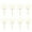 B, variant on Manunclaims 8Pcs Fairy Sticks Exquisite Shape High Durability Wood DIY Wooden Unfinished Crown Moon Star Fairy Wand Home Supplies