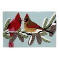 thumbnail image 2 of Liora Manne Frontporch Cardinals Indoor Outdoor Area Rug Sky, 2 of 3