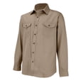thumbnail image 6 of Men’s Casual Denim Jacket Shirt Lapel Long Sleeve Solid Color Spring Autumn, 6 of 9