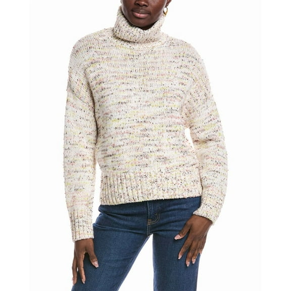 Barbour womens  Berryman Knit Wool-Blend Sweater, 14, White