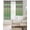 Grass Green Lemon Green, variant on Grey White Boho Blackout Curtains for Bedroom 45 Inch Length 2 Panels Set, Vintage Ethnic Tribe Abstract Art Thermal Insulated Energy Saving Window Treatment Curtains Blackout Drapes 52"x45"