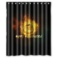 thumbnail image 1 of EREHome Effrayant Rideau de Douche Halloween Tissu Polyester Salle de Bain Rideau Décoratif Taille 60x72 Pouces, 1 of 1