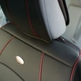 thumbnail image 6 of FH Group Ultra Comfort High Grade Leather Seat Covers For Car Truck SUV Van - Full Set, 6 of 10
