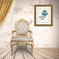thumbnail image 3 of Robinson, Tamara 26x32 Gold Ornate Wood Framed with Double Matting Museum Art Print Titled - Owl IV, 3 of 4