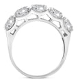 thumbnail image 3 of Pompeii 3 3/4Ct 5-Stone Lab Grown Diamond Wedding Ring 14K White Gold ((G-H),VS/SI), 3 of 5