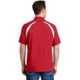 thumbnail image 2 of Sport-Tek T476 Dry Zone Colorblock Raglan Polo, 2 of 2