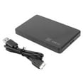 thumbnail image 2 of 2.5" SATA USB3.0 HDD Enclosure Mobile Hard Drive Cases for SSD External Storage HDD Box (USB 3.0 black), 2 of 7