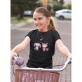 thumbnail image 2 of Monster Kids In Love T-Shirt Juniors -Image by Shutterstock,  Large, 2 of 4