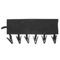 thumbnail image 1 of Porte-Vêtements Pliant Noir 13.4x3.9in Design Réglable pour Usage Domestique, 1 of 8