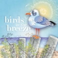 thumbnail image 2 of Archer, Nancy 20x20 Gold Ornate Wood Framed with Double Matting Museum Art Print Titled - Birds in the Breeze, 2 of 4