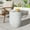 White, variant on Christopher Knight Home Ribbed Side Table, Lightweight Concrete Round End Table for Indoor & Outdoor Use, Gold