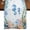 Blue, variant on Table Runners 72 Inches Long Dress Scarves, Seahorse Coastal Farmhouse Kitchen/Dining Table Runner, Coffee Tablerunners, Summer Nautical Starfish Coral Brown Anchor 14x72 Inch