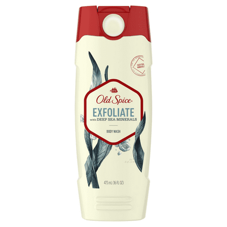 Old Spice Body Wash for Men Exfoliate with Charcoal