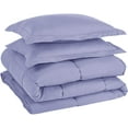 thumbnail image 7 of Chezmoi Collection Lavender Down Alternative Comforter Queen - 3-Piece All Seasons Lightweight Comforter Set - Microfiber Comforter Duvet Insert with Corner Tabs, 7 of 7