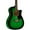 Green Blue Burst, variant on Rogue RA-090 Concert Cutaway Acoustic-Electric Guitar Green Blue Burst