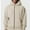 01 Khaki, variant on zfwon Mens Cotton Zip Up Hoodie Solid Color Long Sleeve Jumpers Casual Drawstring Hooded Sweatshirts Loose Fit Basic Sports Tops Thermal Workwear Jumper with Pocket