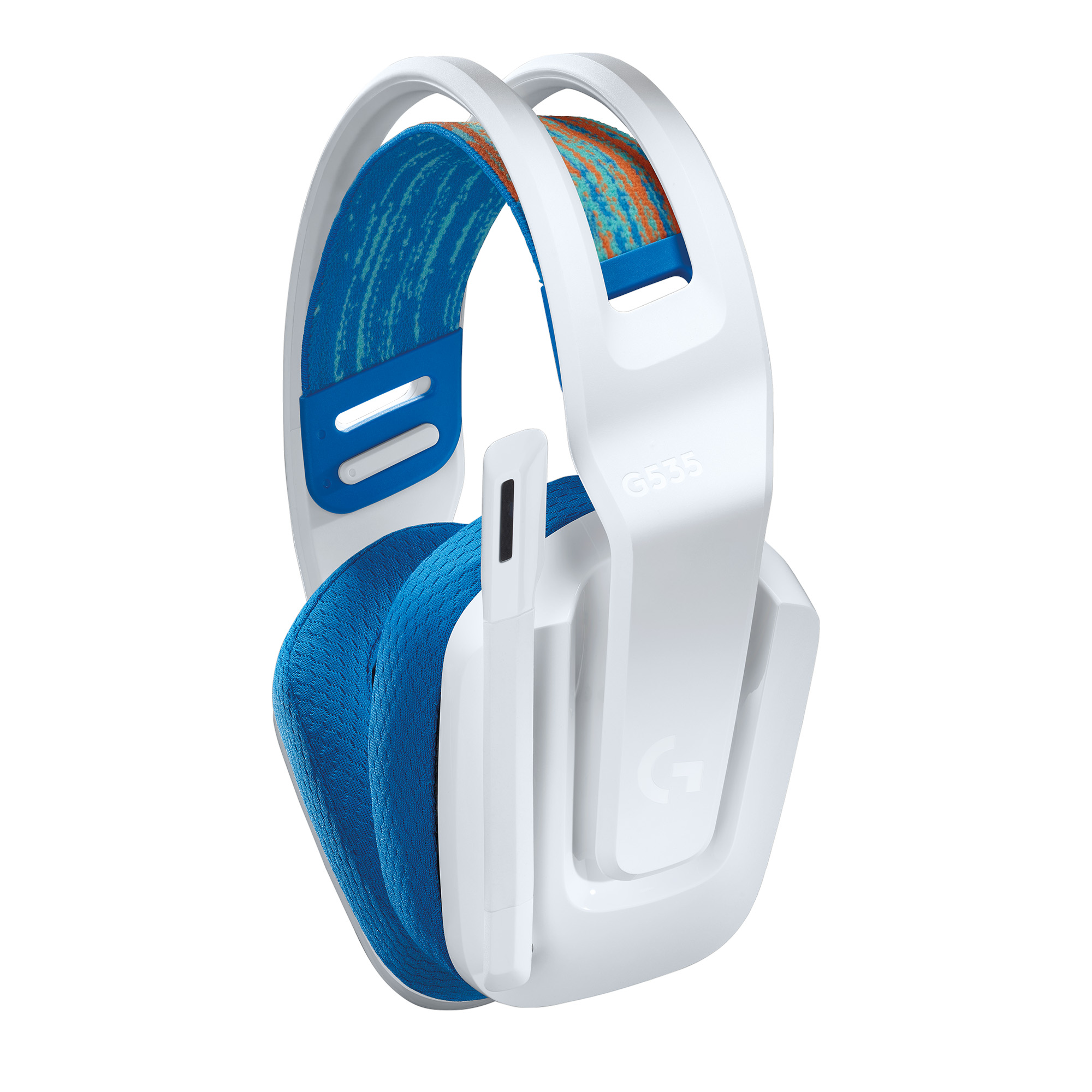 Logitech G535 Lightspeed Wireless Gaming Headset, White photo 2