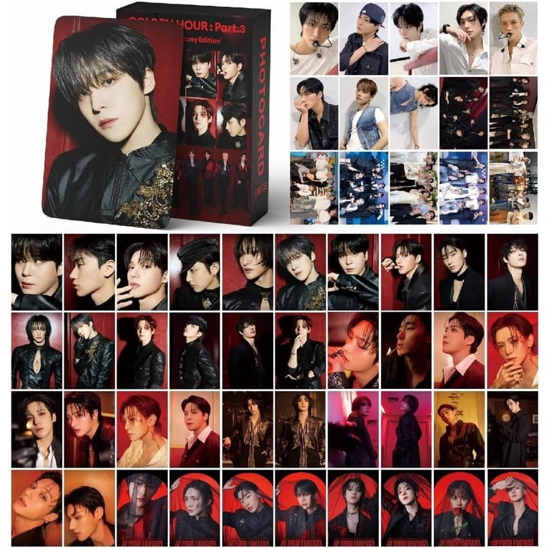 ATEEZ Golden Hour: Part.3 in Your Fantasy Lomo Card & Sticker Set