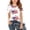 White, variant on BRGZLK 4th of July Shirts for Girls Cute Trendy Short Sleeeve Round Neck Patriotic Shirt USA Flag Tie-Dye Stars Stripes Print Comfy Loose Breathable Tee Tops Wine 3-4 Years